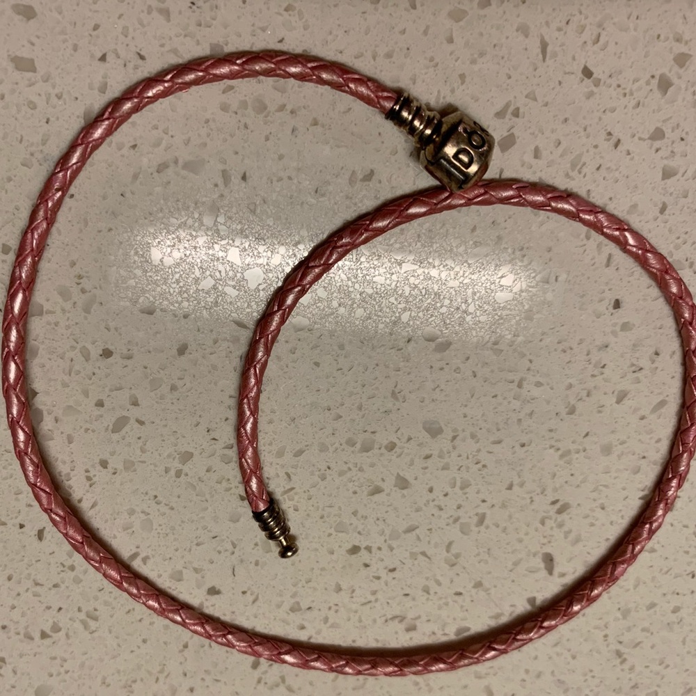 Pandora leather bracelet